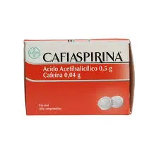 CAFIASPIRINA 0.5 G CAJA X 100 COMPRIMIDOS - Ecofarma