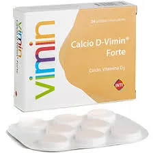 CALCIO D VIMIN FORTE CAJA X 24 TABLETAS MASTICABLES - Ecofarma
