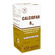 CALCIOFAR B12 JARABE FCO X 120 ML - Ecofarma