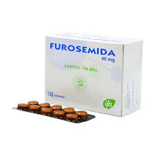 FUROSEMIDA 40 MG CAJA X 100 COMPRIMIDOS - Ecofarma