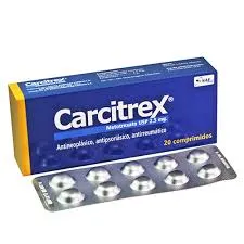 CARCITREX 2.5 MG CAJA X 20 COMPRIMIDOS - Ecofarma