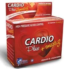 CARDIO OMEGA 3 CAJA X 30 CAPSULAS BALLENA AZUL - Ecofarma