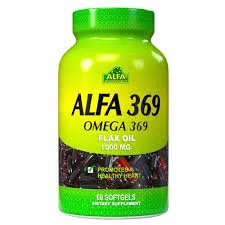 OMEGA 369 ACEITE DE LINAZA FCO X 100 CAPSULAS - Ecofarma