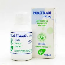 PARACETAMOL 120 MG JARABE FCO X 100 ML - Ecofarma