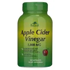 VINAGRE SIDRA DE MANZANA 1000 MG FCO X 60 CAPSULAS - Ecofarma
