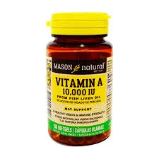 VITAMIN A 10.000UL FCO X 100 CAPSULAS BLANDA - Ecofarma