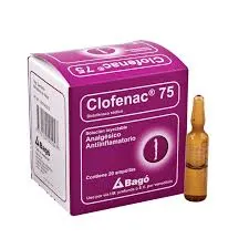 CLOFENAC 75 MG CAJA X 20 AMPOLLAS - Ecofarma