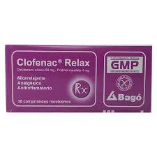 CLOFENAC RELAX CAJA X 30 COMPRIMIDOS - Ecofarma