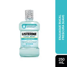 LISTERINE COOL MINT ZERO FRESCURA SUAVE ALCOHOL X 500 ML - Ecofarma