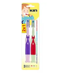 CEPILLO KIN INFANTIL 2 X 1 - Ecofarma