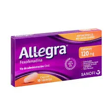 ALLEGRA 120 MG CAJA X 10 TABLETAS - Ecofarma