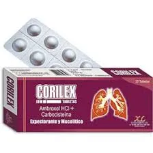 CORILEX CAJA X 20 TABLETAS - Ecofarma