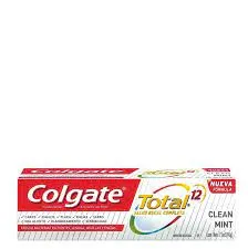 CREMA DENTAL COLGATE TOTAL 12 ANTIBACTERIAL CLEAN MINT X 96 GR - Ecofarma