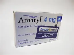 AMARYL 4 MG CAJA X 15 COMPRIMIDOS - Ecofarma