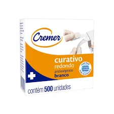CURITAS REDONDAS BLANCAS CREMER CAJA X 500 - Ecofarma
