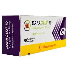 DAPAGLIX 10 CAJA X 30 COMPRIMIDOS - Ecofarma