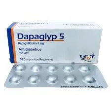 DAPA 5 DAPAGLIFLOZINA 5 MG CAJA X 30 COMPRIMIDOS - Ecofarma
