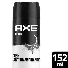 DESODORANTE AXE SPRAY BLACK X 152 ML - Ecofarma