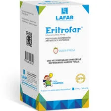 ERITROFAR ERITROMICINA 250 MG SUSP FCO X 60 ML - Ecofarma