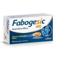 FABOGESIC 400 MG CAJA X 10 CAPSULAS - Ecofarma