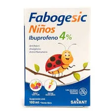 FABOGESIC NIÑOS 4 % JBE FCO X 100 ML - Ecofarma