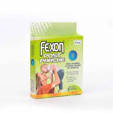 FEXON POST CAJA X 5 PARCHES - Ecofarma