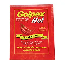 GOLPEX HOT HIDROGEL X 3 PARCHES - Ecofarma
