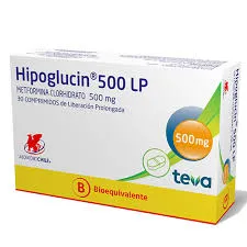 HIPOGLUCIN LP 500 MG CAJA X 30 COMPRIMIDOS - Ecofarma