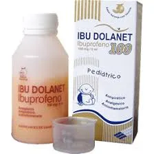 IBU DOLANET 100 MG SUSP FCO X 100 ML - Ecofarma