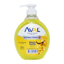 JABON LIQUIDO AVAL ANTIBACTERIAL MAGICA VAINILLA X 400 ML - Ecofarma