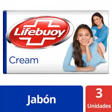 JABONCILLO LIFEBUOY CREAM PACK X 3 UNIDADES X 125 GR - Ecofarma