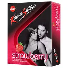 KAMA SUTRA STRAWBERRY X 3 UNIDADES - Ecofarma