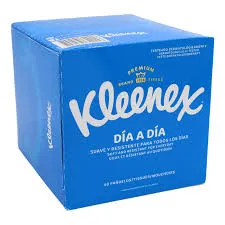 KLEENEX DIA A DIA CUADRADO CAJA X 60 PAÑUELITOS - Ecofarma
