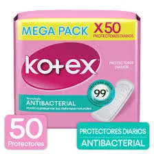 KOTEX ANTIBACTERIAL DIARIO CAJA X 50 UNI - Ecofarma