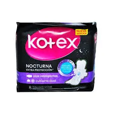 KOTEX  EVOLUTION NOCTURNA X 8 TOALLAS - Ecofarma