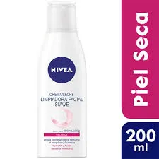 NIVEA LECHE LIMPIADORA FACIAL SUAVE PIEL SECA - Ecofarma