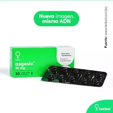 ASGESIC 20 MG CAJA X 100 COMPRIMIDOS - Ecofarma