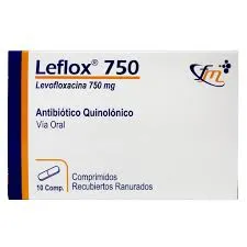 LEFLOX 750 MG CAJA X 10 COMPRIMIDOS - Ecofarma