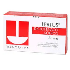 LERTUS 25 MG CAJA X 100 COMPRIMIDOS - Ecofarma