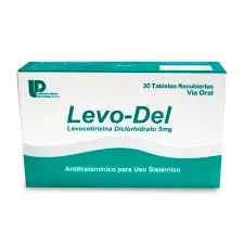 LEVODEL LEVOCETIRIZINA 5 MG CAJA X 20 COMPRIMIDOS - Ecofarma