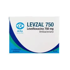 LEVZAL LEVOFLOXACINA 750 MG CAJA X 10 COMPRIMIDOS - Ecofarma