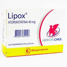LIPOX 40 MG CAJA X 30 COMPRIMIDOS - Ecofarma