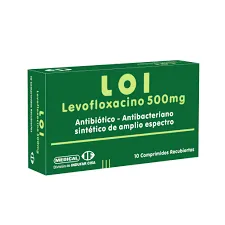 LOI 500 MG LEVOFLOXACINO CAJA X 10 COMP - Ecofarma