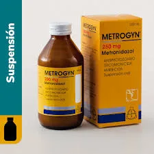 METROGYN 250 MG SUSPENCION FCO X 100 ML - Ecofarma