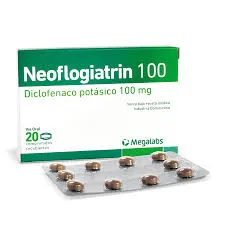 NEOFLOGIATRIN 100 MG CAJA X 20 COMPRIMIDOS - Ecofarma