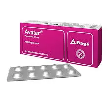 AVATAR 20 MG CAJA X 30 COMPRIMIDOS - Ecofarma