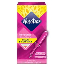 NOSOTRAS TAMPON CON APLICADOR REGULAR X 8 UNIDADES - Ecofarma