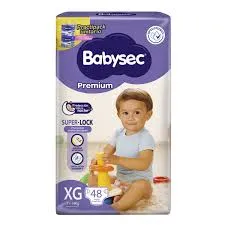 PAÑAL BABYSEC PREMIUN XG X 48 UNIDADES - Ecofarma