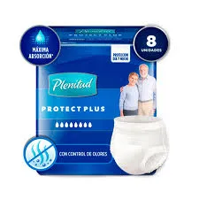 PAÑAL PLENITUD ADULTO CALZON X 8 UNID. " G/XG " - Ecofarma