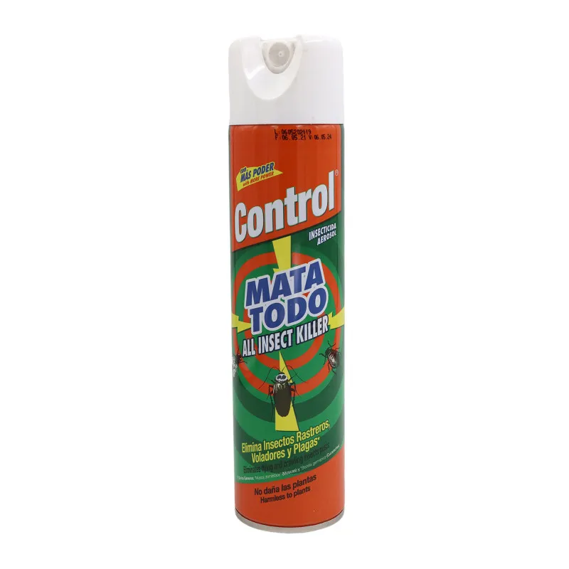CONTROL MATA TODO INSECTICIDA AEROSOL X 360 ML - Ecofarma